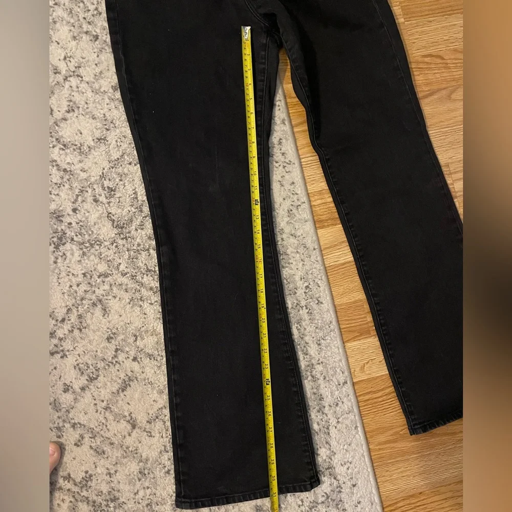 Lauren Ralph Lauren‎ Black Denim Bootcut Jeans Size 10